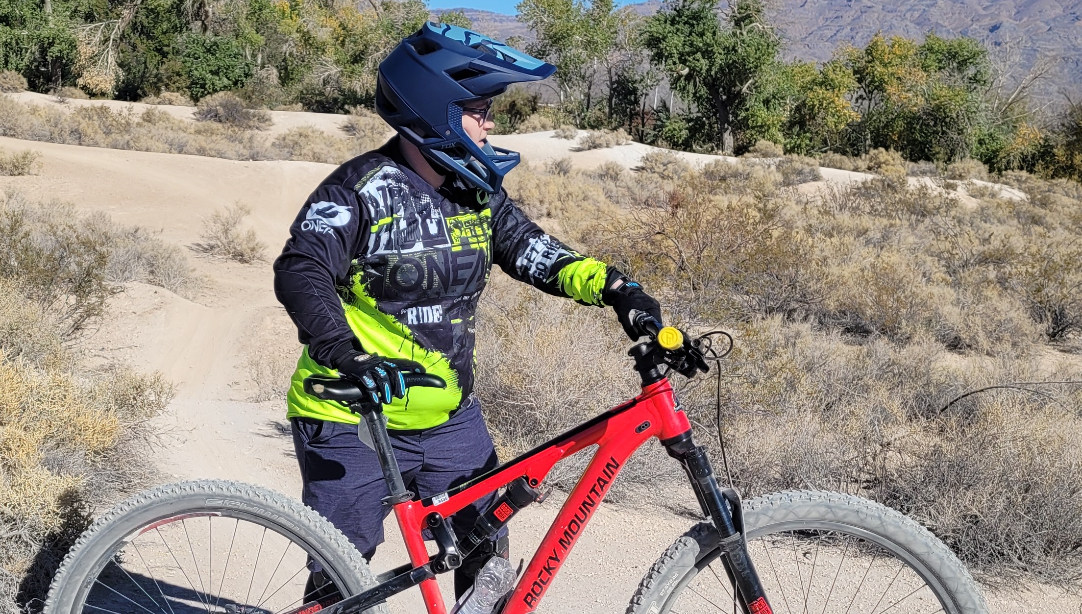 Eve Mountain Biking
